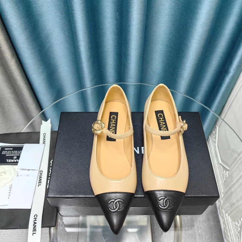 Ch*el flat shoes